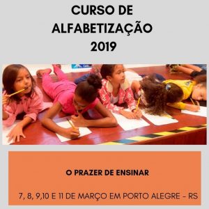 INSCREVA-SE: Curso de Alfabetização